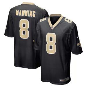 Archie Manning New Orleans Saints Nike Retired Player Game Jersey NWT Youth Med